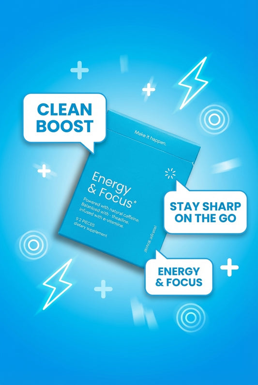 Energy & Sleep Support Gum - 3 Flavors