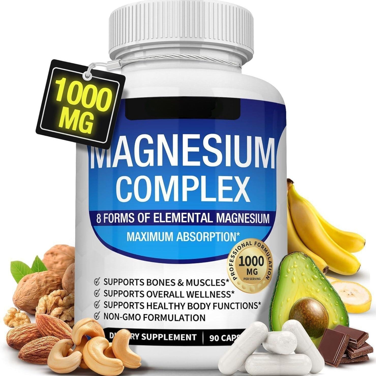 Magnesium glycine capsules